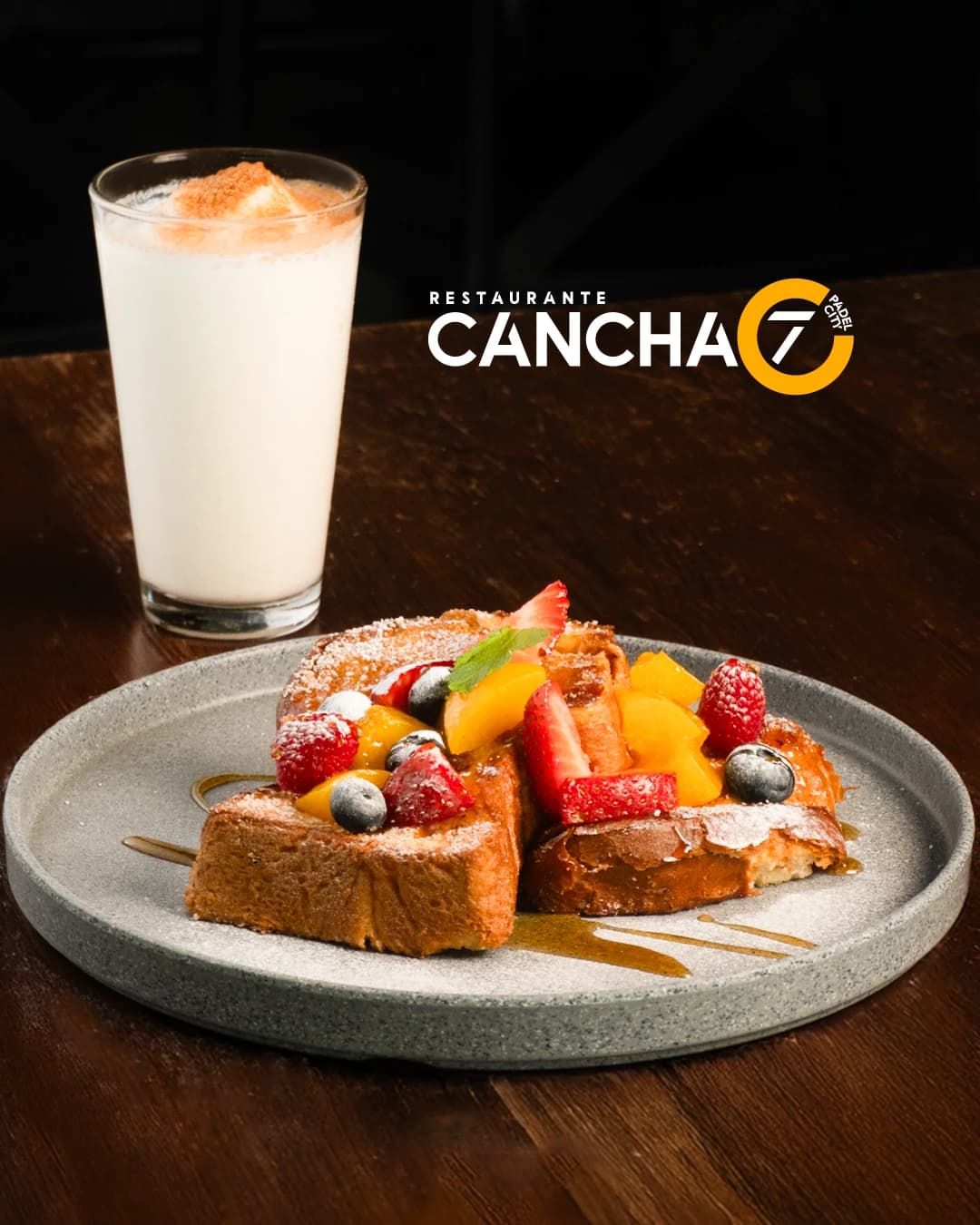 Sesión Fotográfica Gastronómica — Cancha 7 Restaurante
