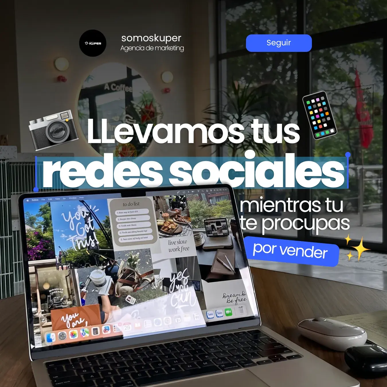 Gestión de redes sociales — Kuper
