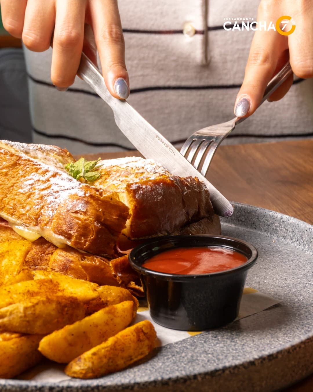 Sesión Fotográfica Gastronómica — Cancha 7 Restaurante - Imagen 2