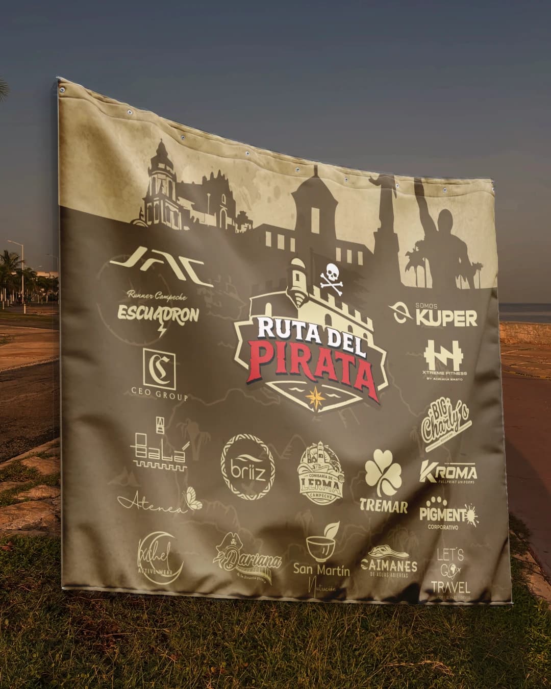 Branding e Identidad Visual para Carrera Ruta del Pirata - Imagen 1