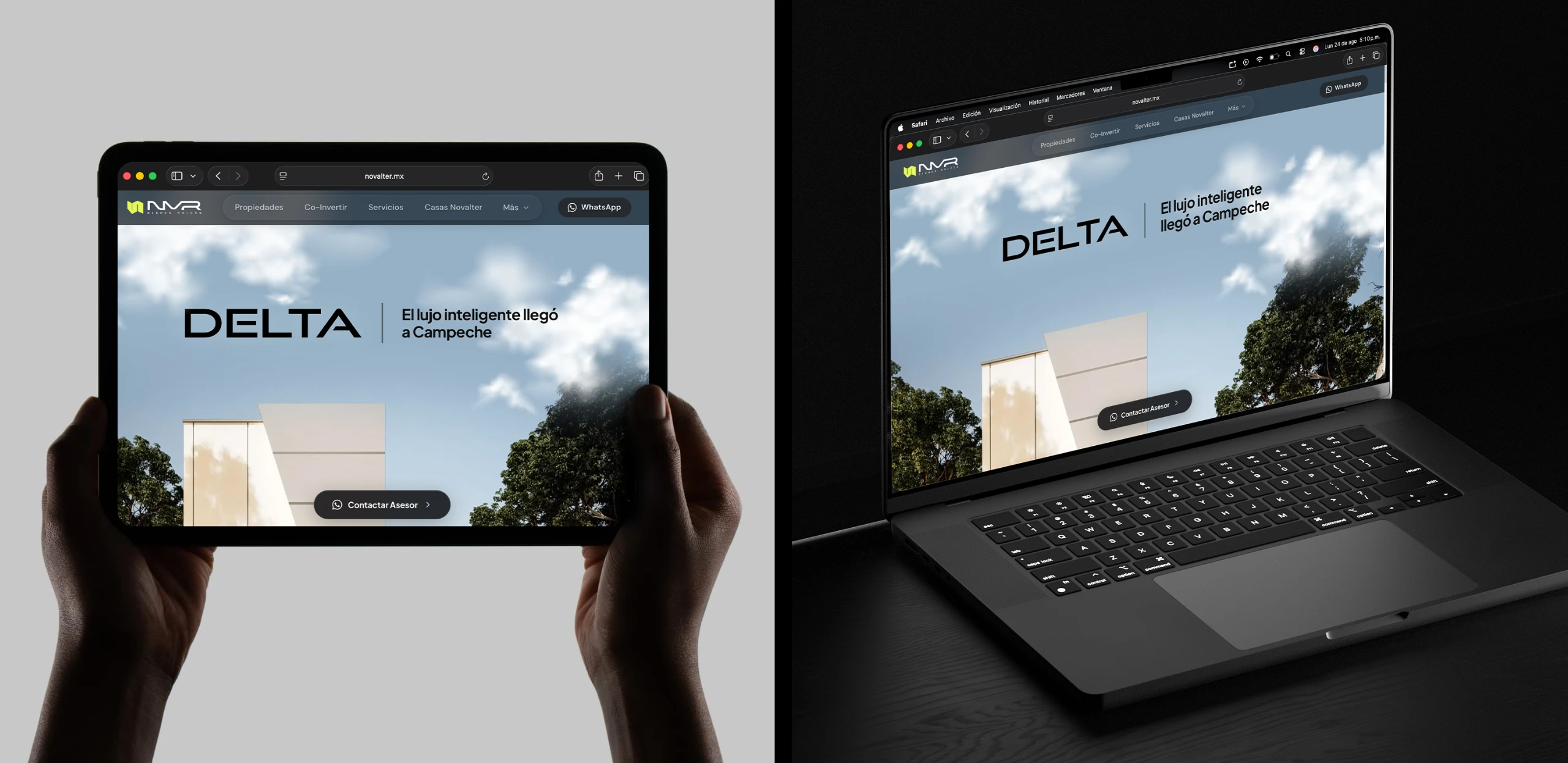 Campaña de Lanzamiento Casas Delta