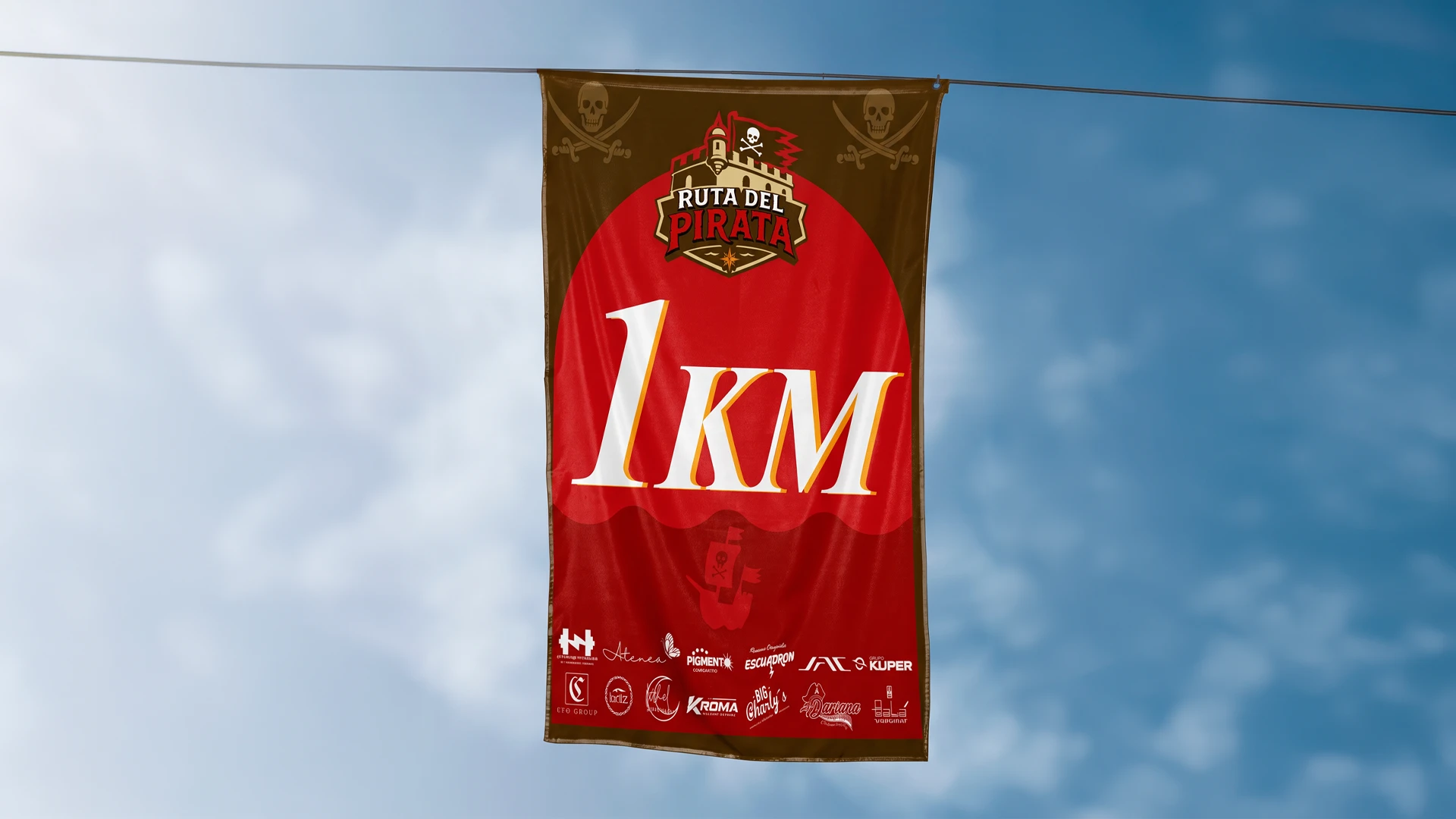 Branding e Identidad Visual para Carrera Ruta del Pirata